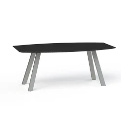 Plateaux Boat Shaped Conference Table with Knife Edge - 72W x 36D