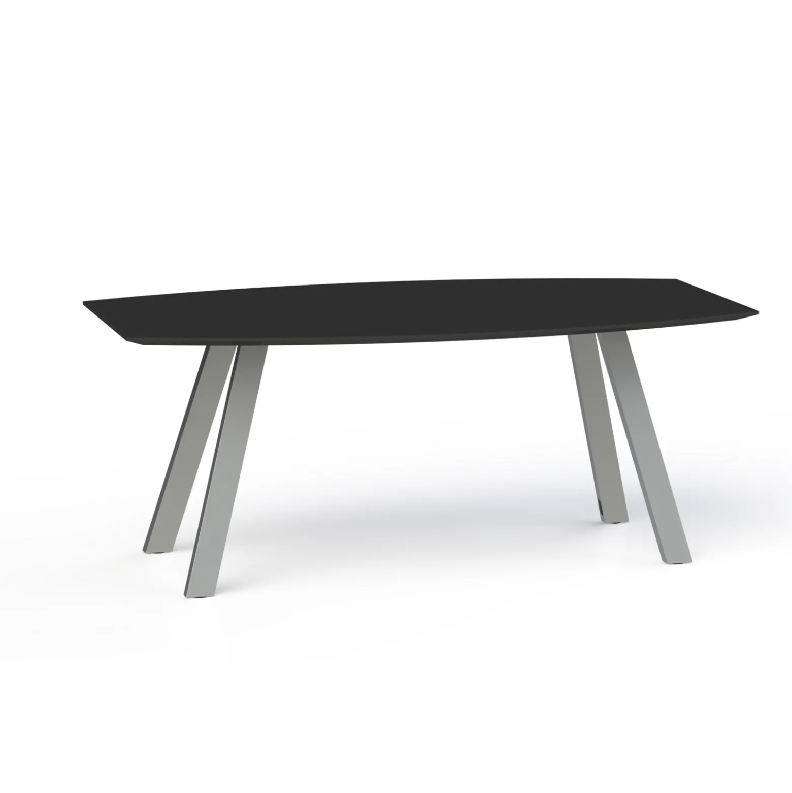 Plateaux Boat Shaped Conference Table with Knife Edge - 72W x 36D