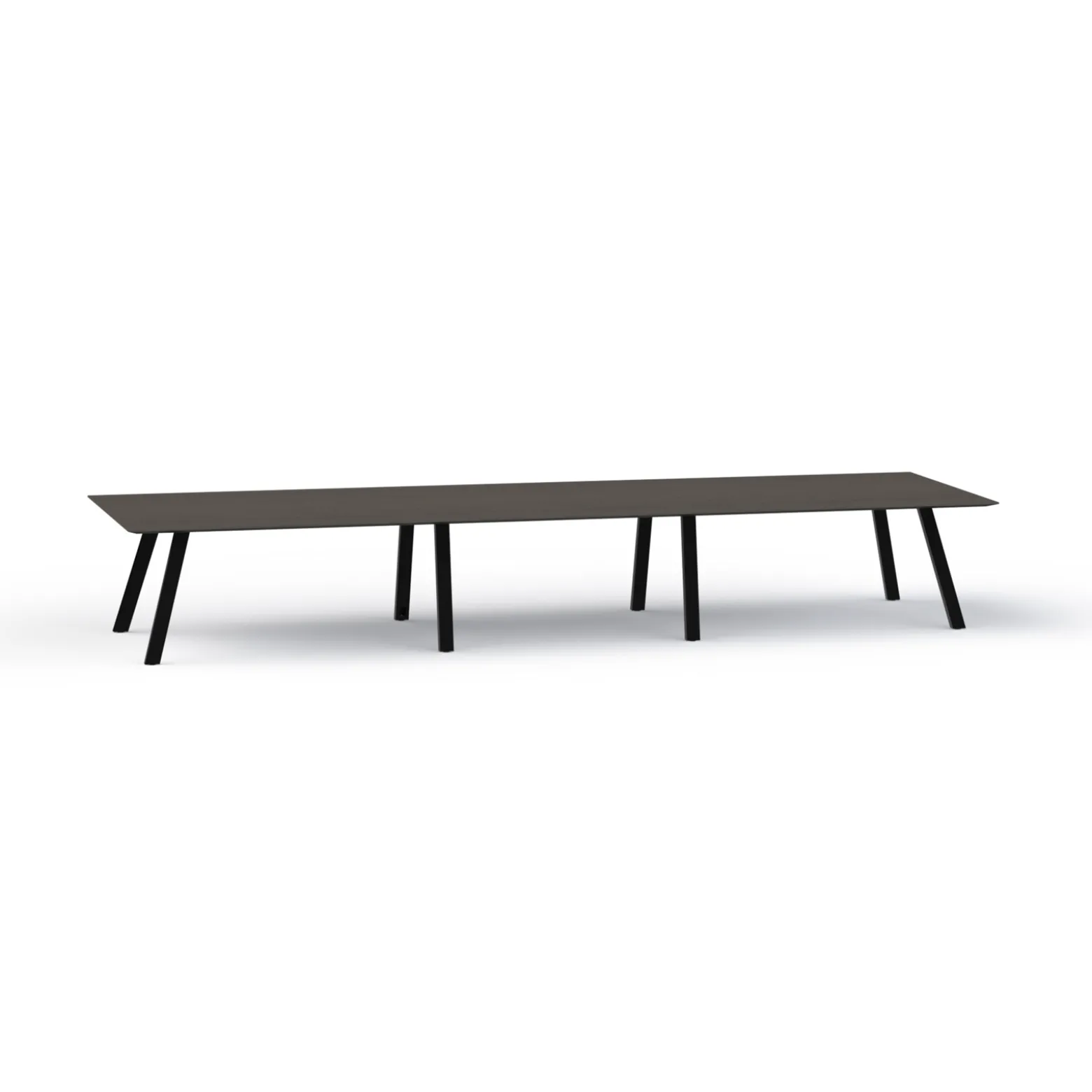 Plateaux Rectangular Conference Table with Knife Edge - 192W x 48D