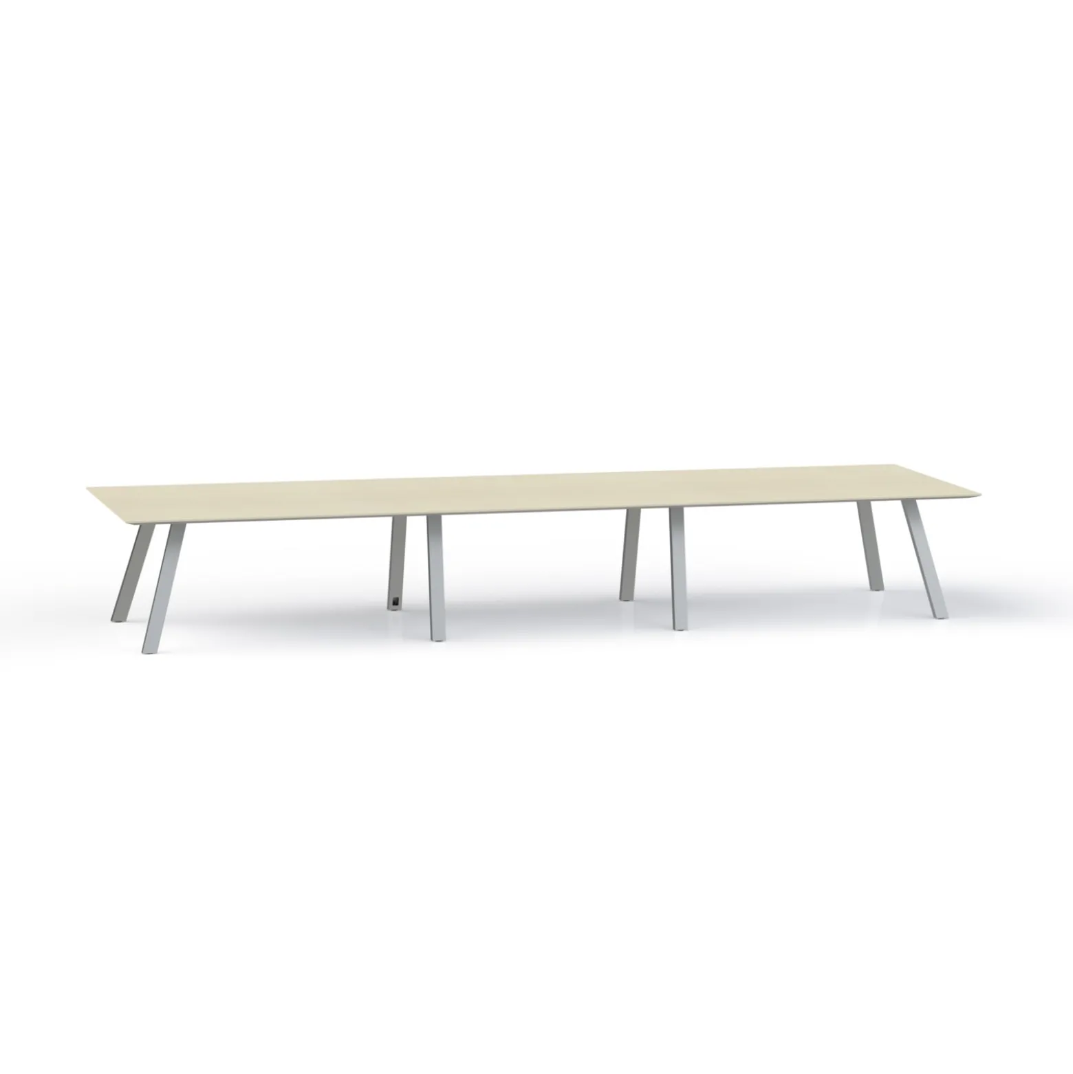 Plateaux Rectangular Conference Table with Knife Edge - 192W x 48D