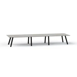 Plateaux Rectangular Conference Table with Knife Edge - 192W x 48D