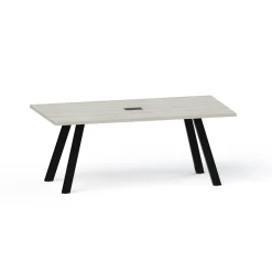 Plateaux Rectangular Conference Table with 3MM Edge - 96W x 48D