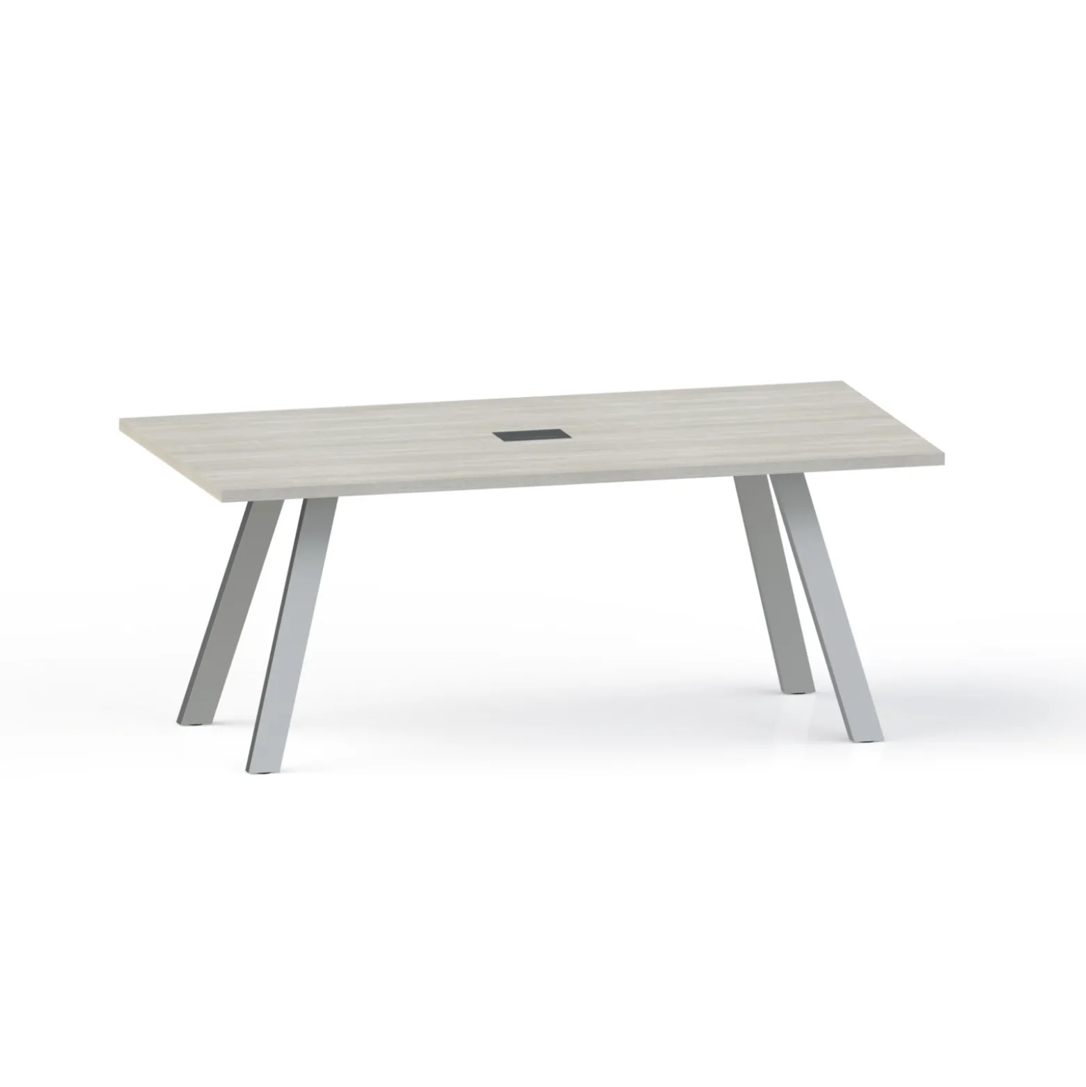 Plateaux Rectangular Conference Table with 3MM Edge - 96W x 48D