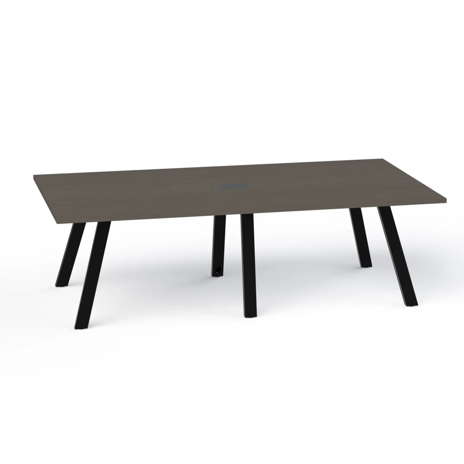 Plateaux Rectangular Conference Table with 3MM Edge - 144W x 48D