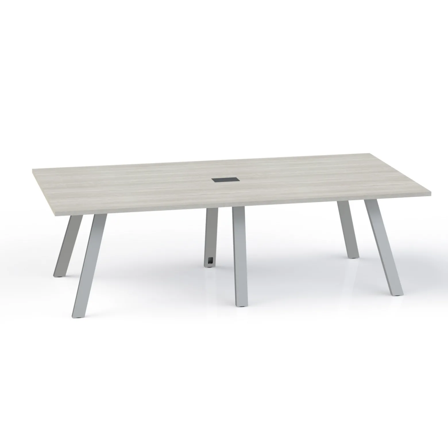 Plateaux Rectangular Conference Table with 3MM Edge - 144W x 48D