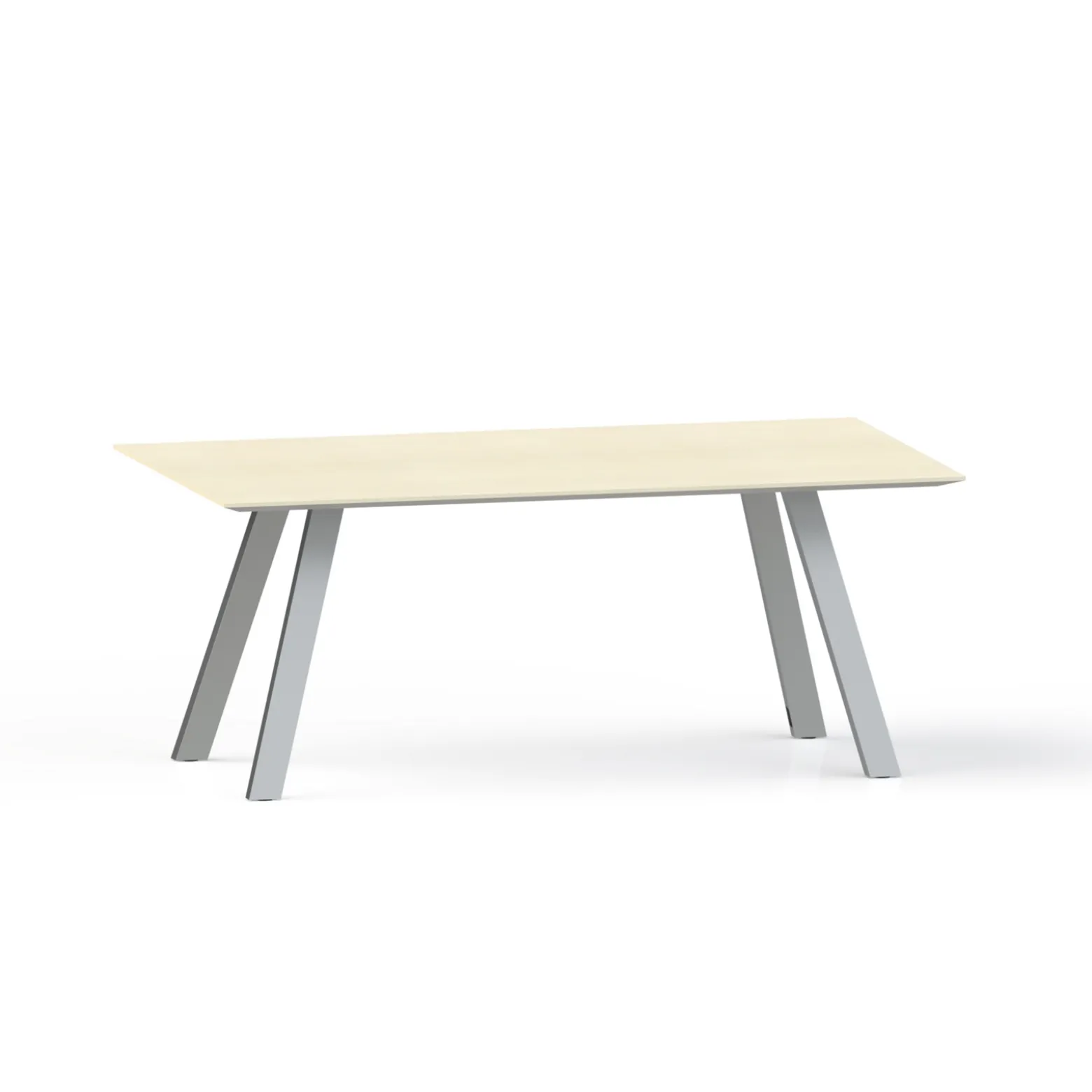 Plateaux Rectangular Conference Table with Knife Edge - 72"W x 36"D