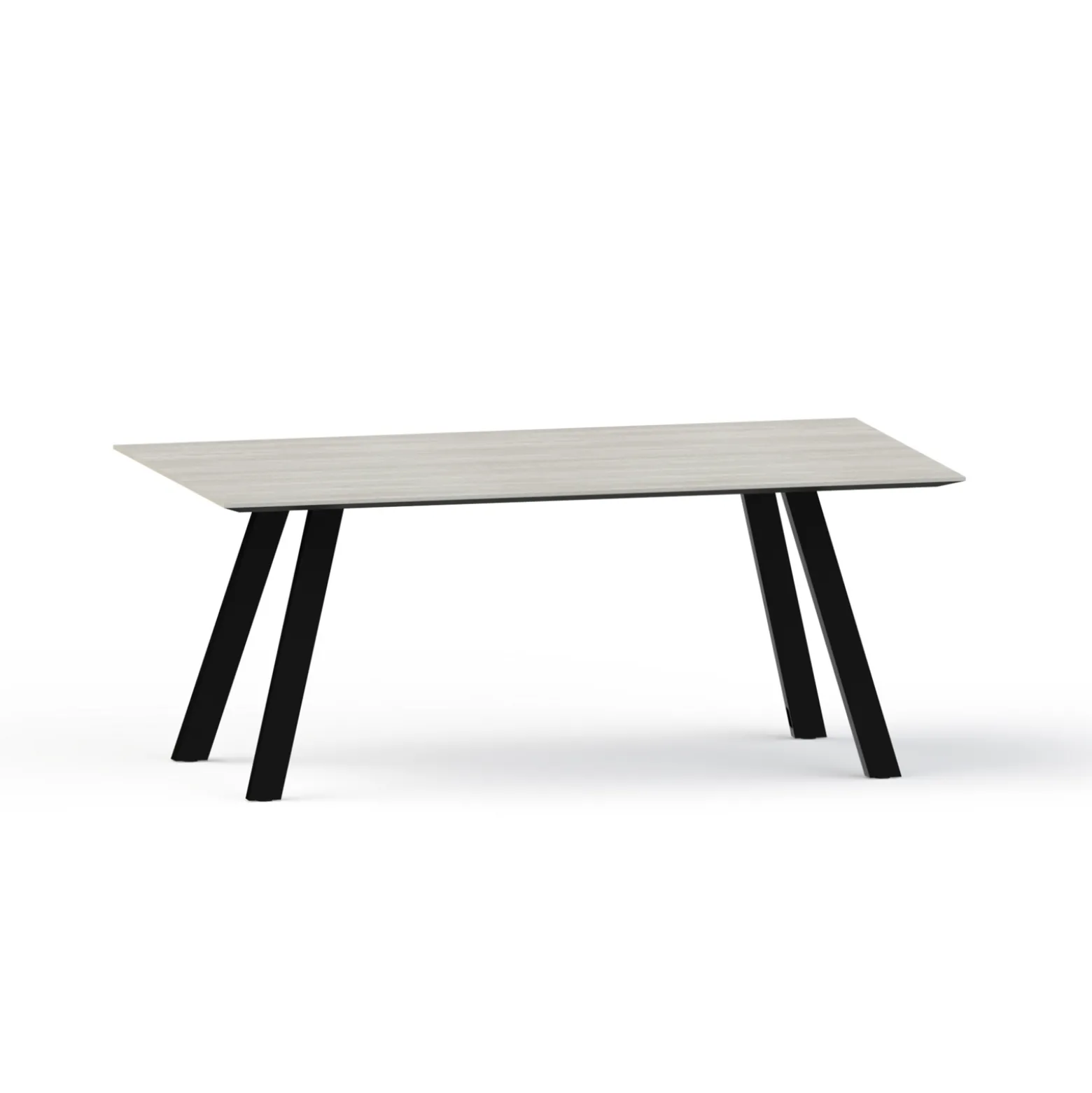 Plateaux Rectangular Conference Table with Knife Edge - 72"W x 36"D
