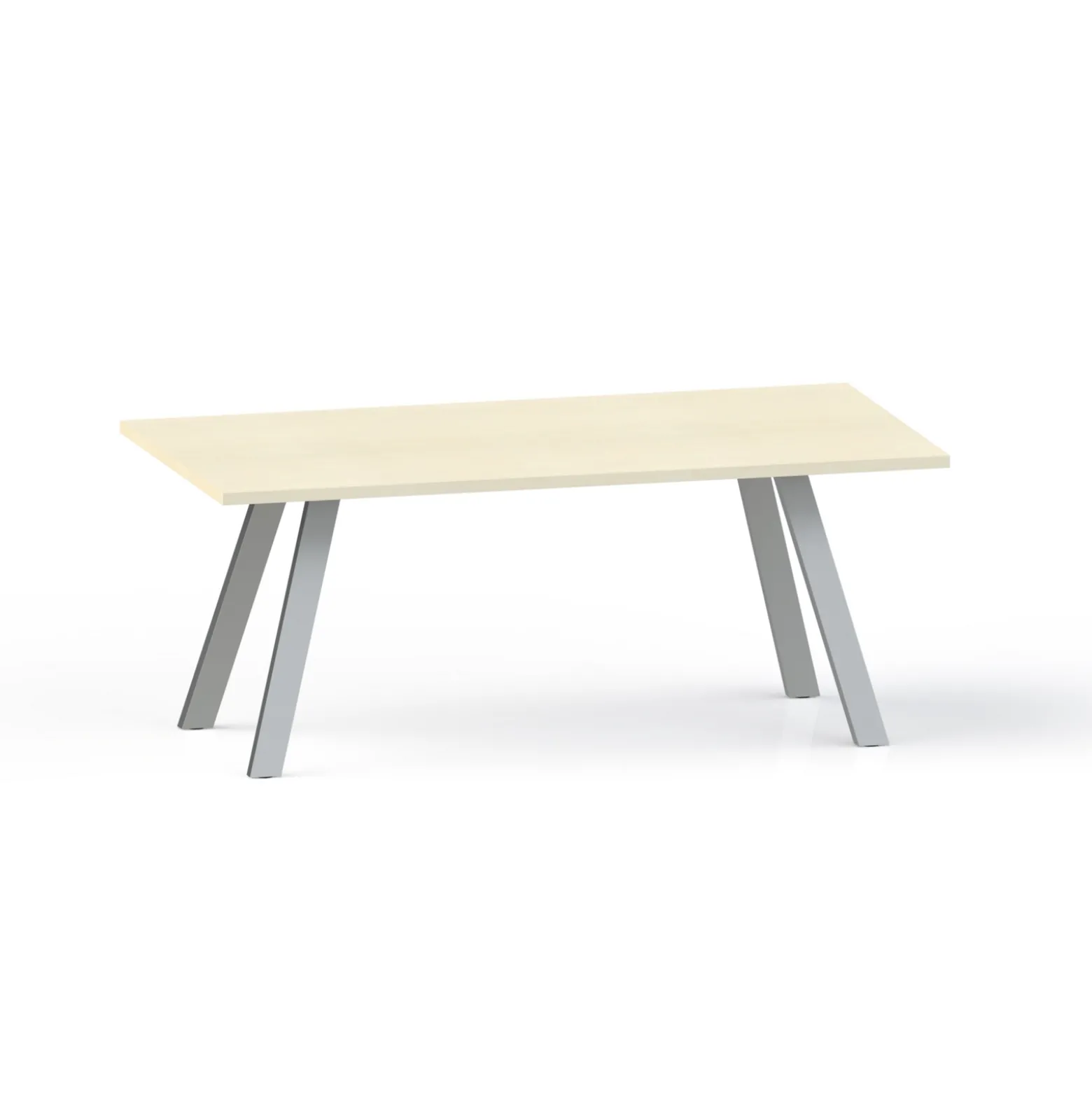 Plateaux Rectangular Conference Table with 3MM Edge - 72W x 36D