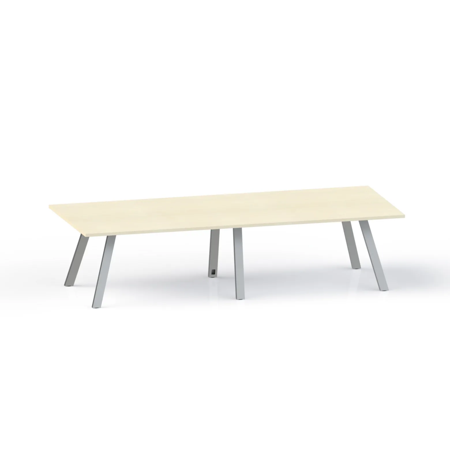 Plateaux Rectangular Conference Table with 3MM Edge - 192W x 48D