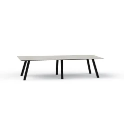 Plateaux Rectangular Conference Table with Knife Edge - 120W x 48D
