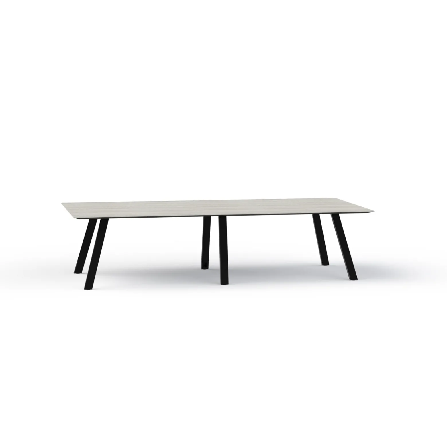 Plateaux Rectangular Conference Table with Knife Edge - 120W x 48D