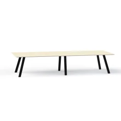 Plateaux Rectangular Conference Table with Knife Edge - 144W x 48D