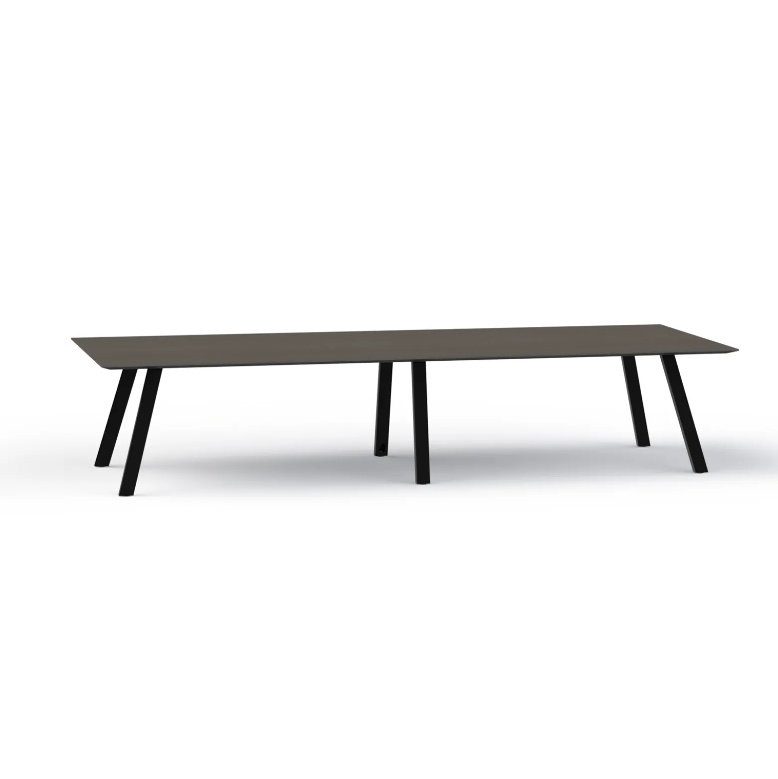 Plateaux Rectangular Conference Table with Knife Edge - 144W x 48D