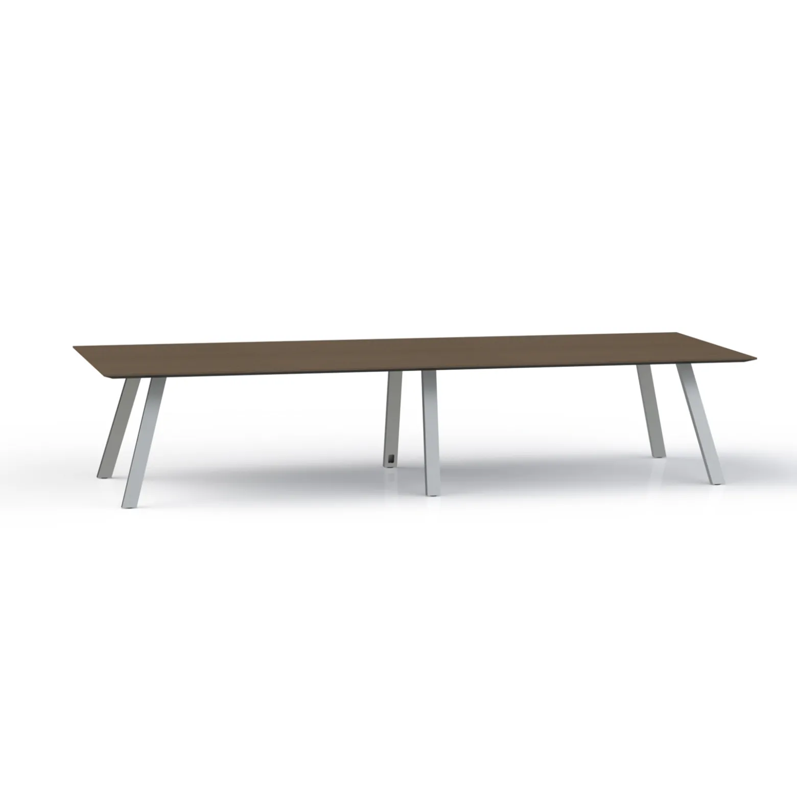 Plateaux Rectangular Conference Table with Knife Edge - 144W x 48D