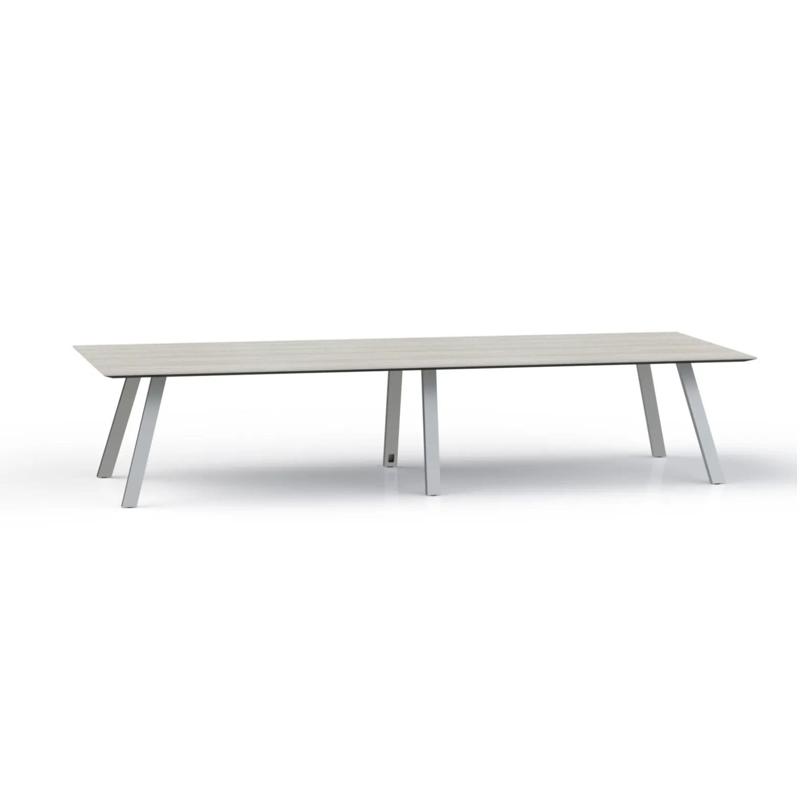 Plateaux Rectangular Conference Table with Knife Edge - 144W x 48D