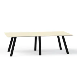 Plateaux Rectangular Conference Table with Knife Edge - 96W x 48D