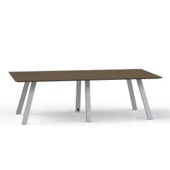 Plateaux Rectangular Conference Table with Knife Edge - 96W x 48D