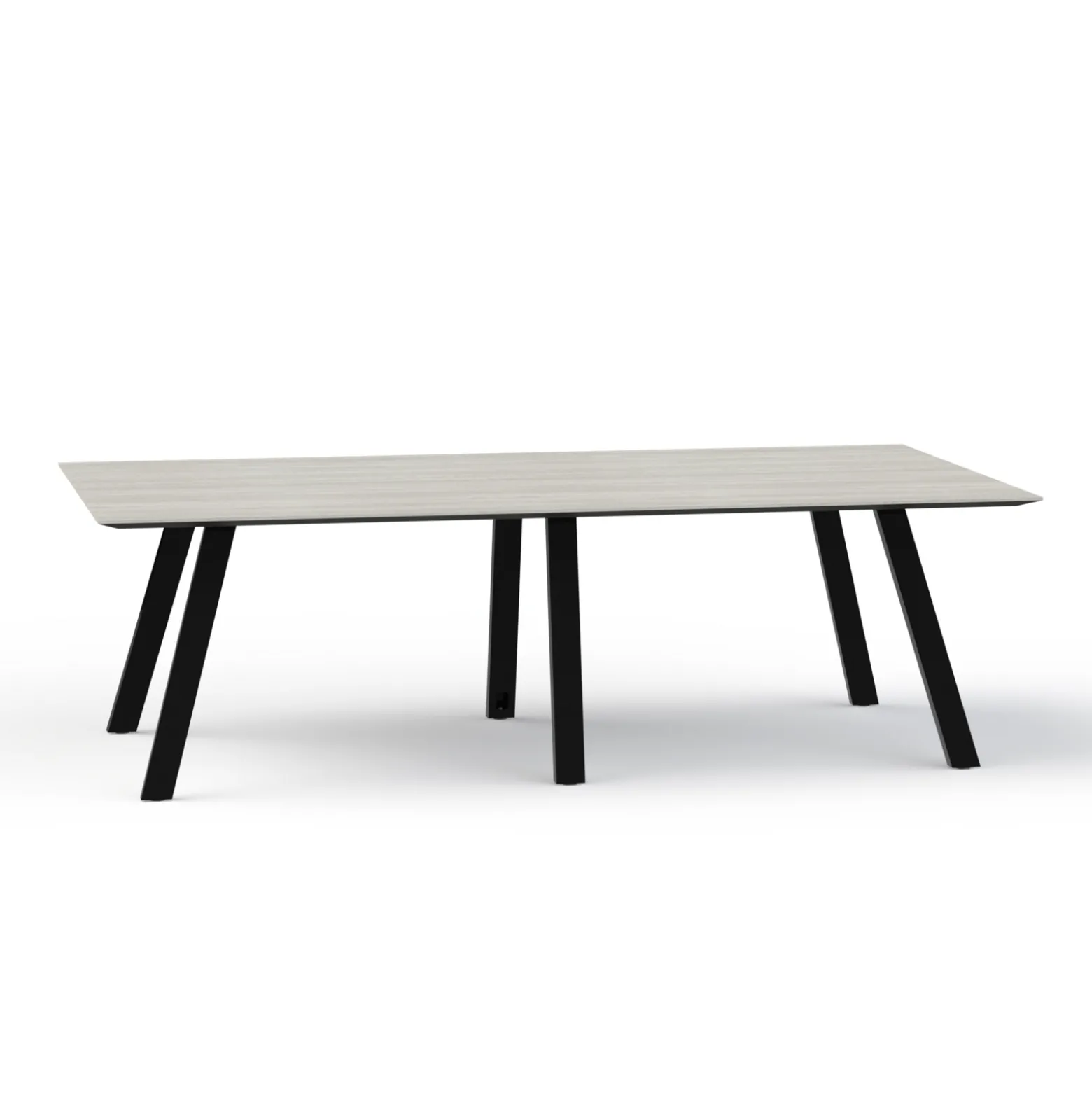 Plateaux Rectangular Conference Table with Knife Edge - 96W x 48D