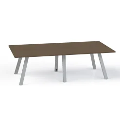 Plateaux Rectangular Conference Table with 3MM Edge - 120W x 48D