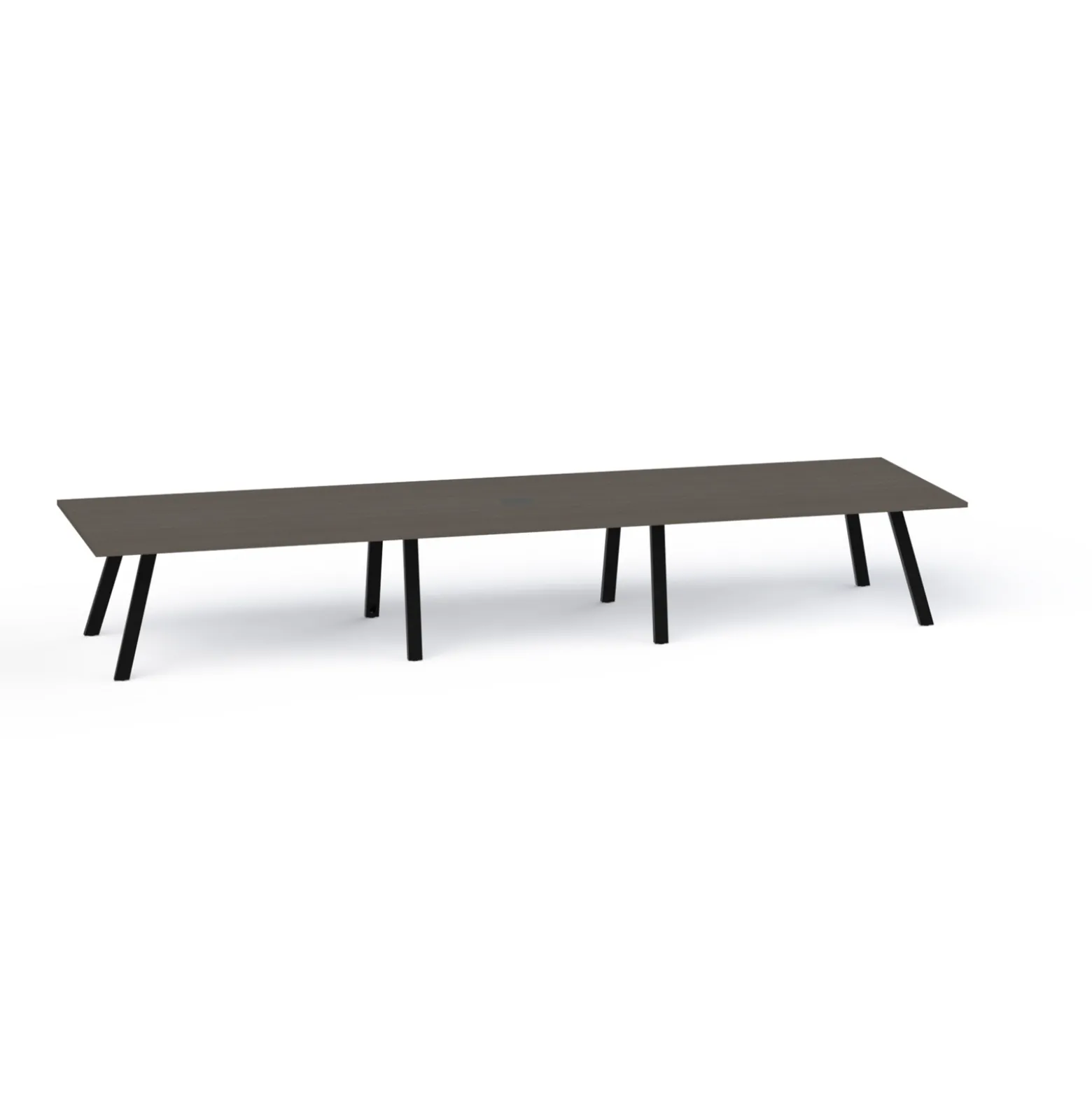 Plateaux Rectangular Powered Conference Table with 3MM Edge - 192W x 48D