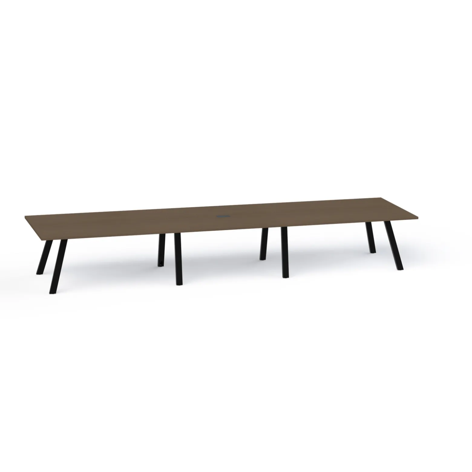 Plateaux Rectangular Powered Conference Table with 3MM Edge - 192W x 48D
