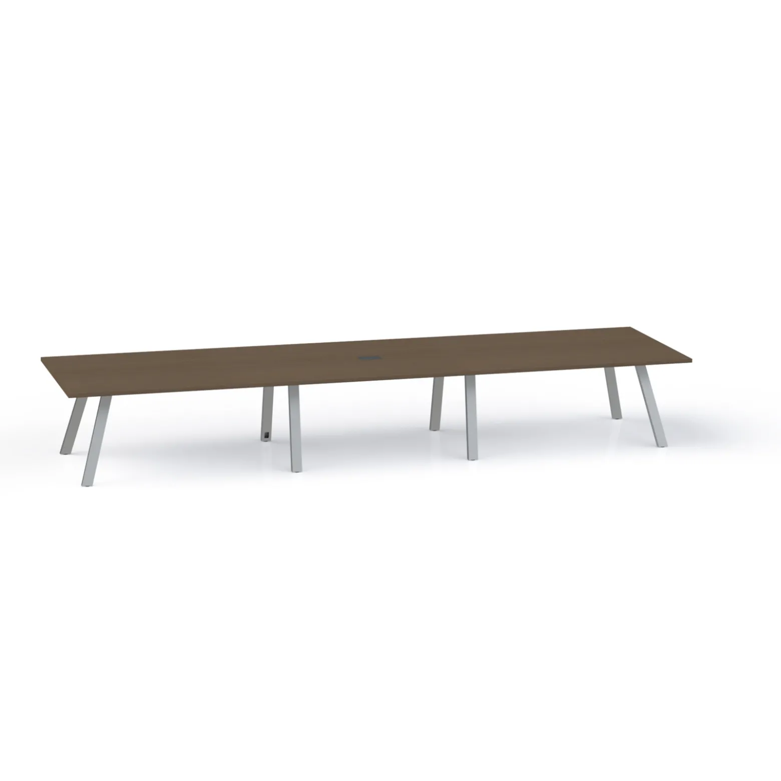 Plateaux Rectangular Powered Conference Table with 3MM Edge - 192W x 48D