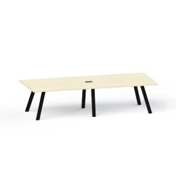 Plateaux Rectangular Powered Conference Table with 3MM Edge - 72W x 36D