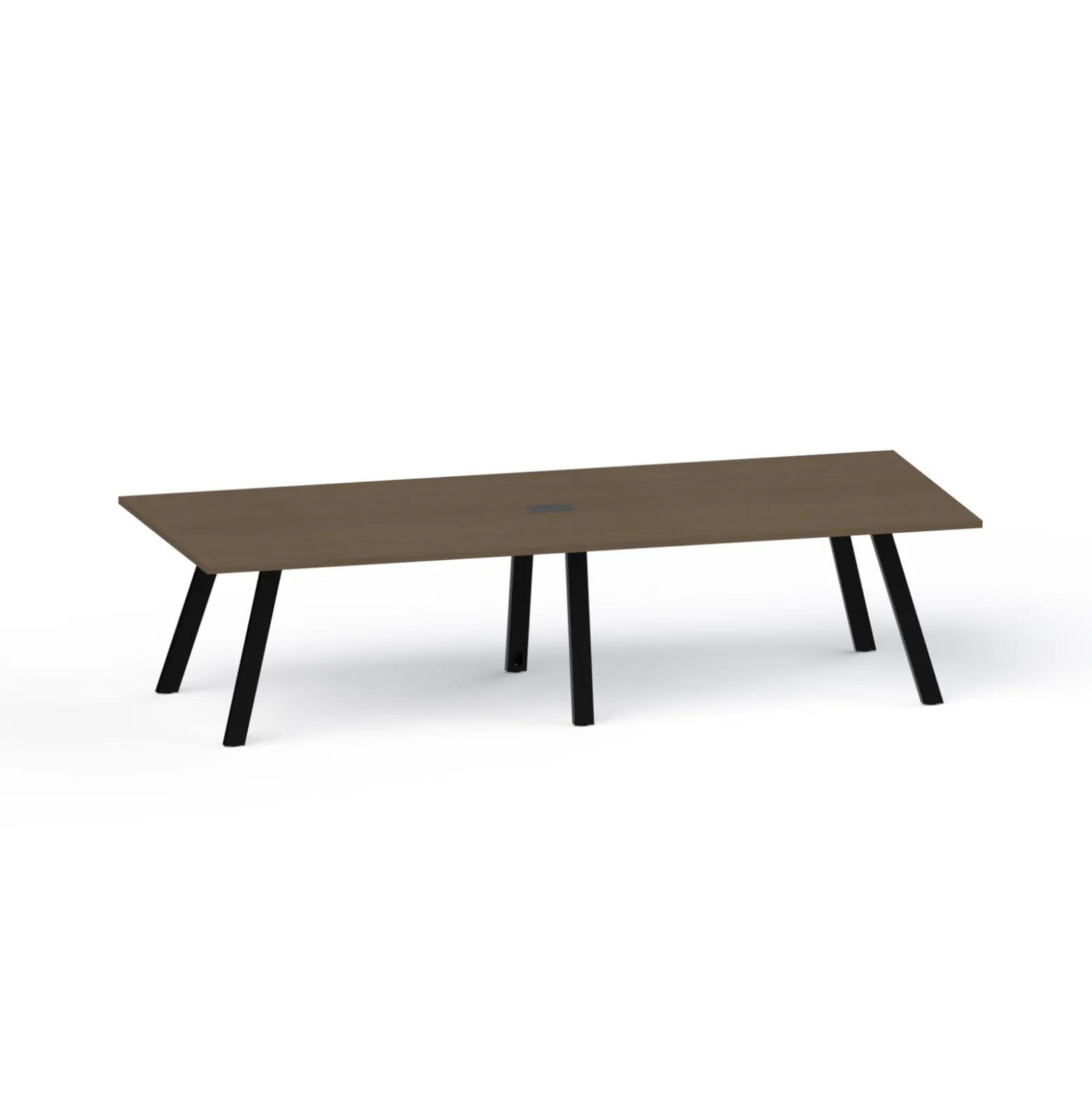 Plateaux Rectangular Powered Conference Table with 3MM Edge - 72W x 36D