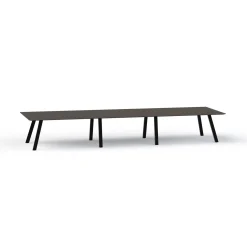 Plateaux Rectangular Powered Conference Table with Knife Edge - 192W x 48D