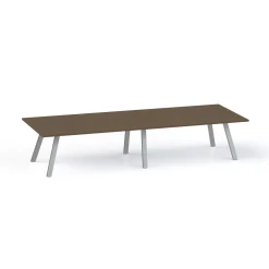 Plateaux Rectangular Powered Conference Table with 3MM Edge - 96W x 48D
