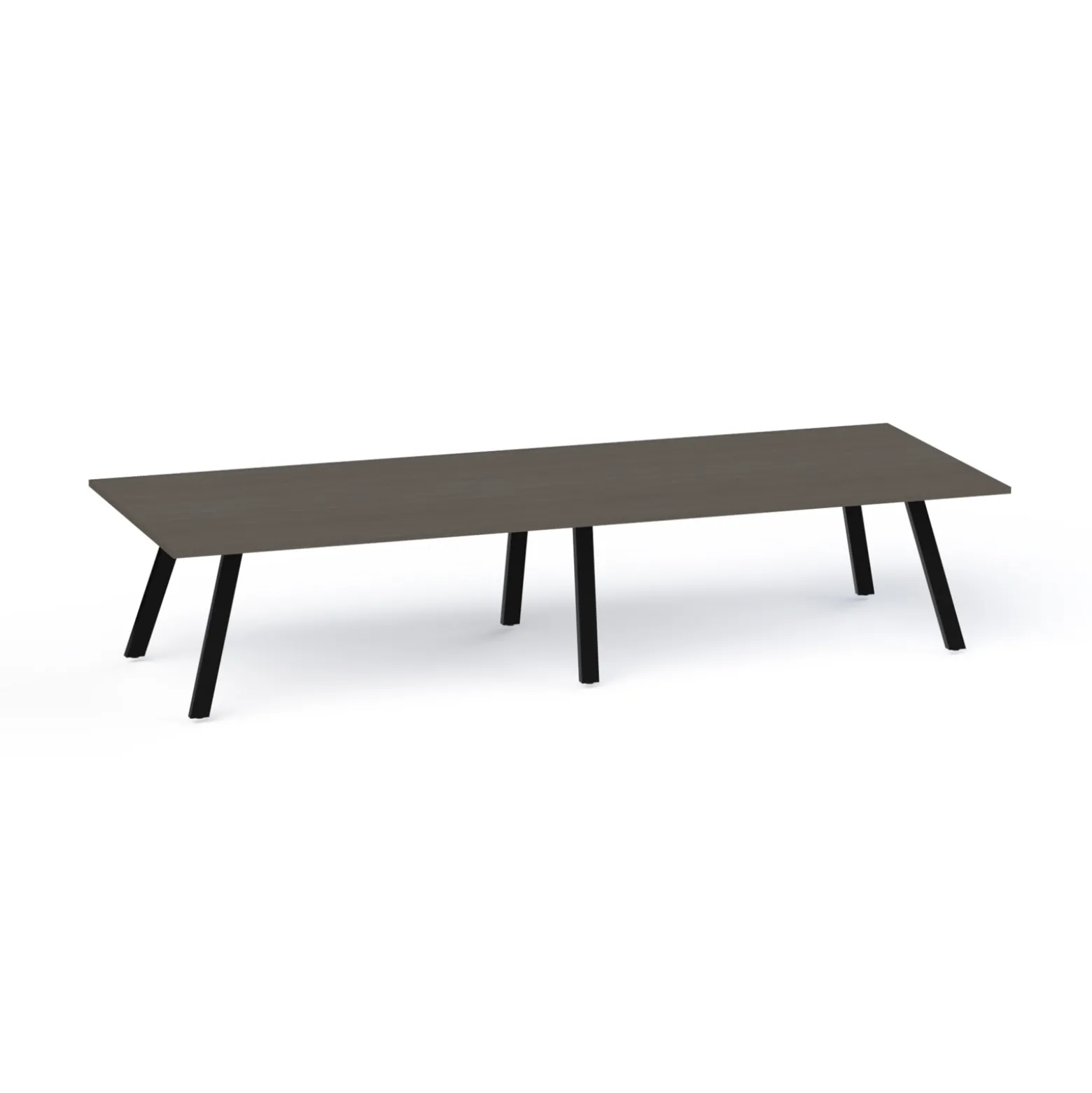 Plateaux Rectangular Powered Conference Table with 3MM Edge - 96W x 48D