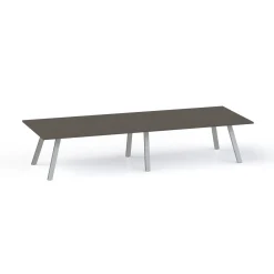 Plateaux Rectangular Powered Conference Table with 3MM Edge - 96W x 48D