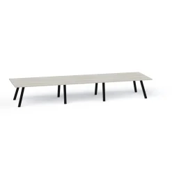 Plateaux Rectangular Powered Conference Table with 3MM Edge - 144W x 48D