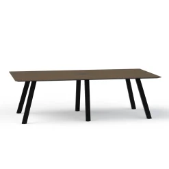 Plateaux Rectangular Powered Conference Table with Knife Edge - 96W x 48D
