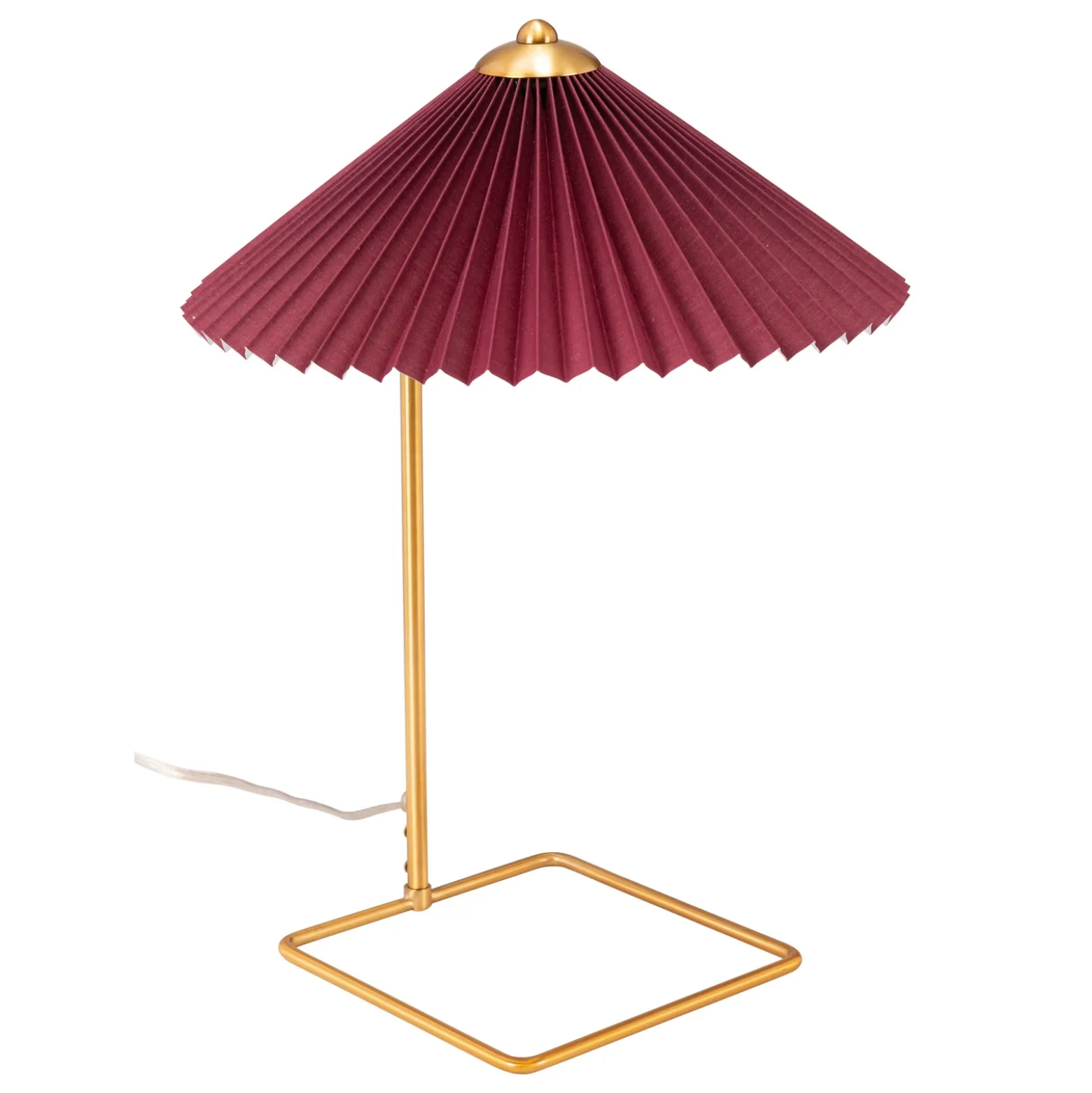 Pleated Table Lamp - 19"H