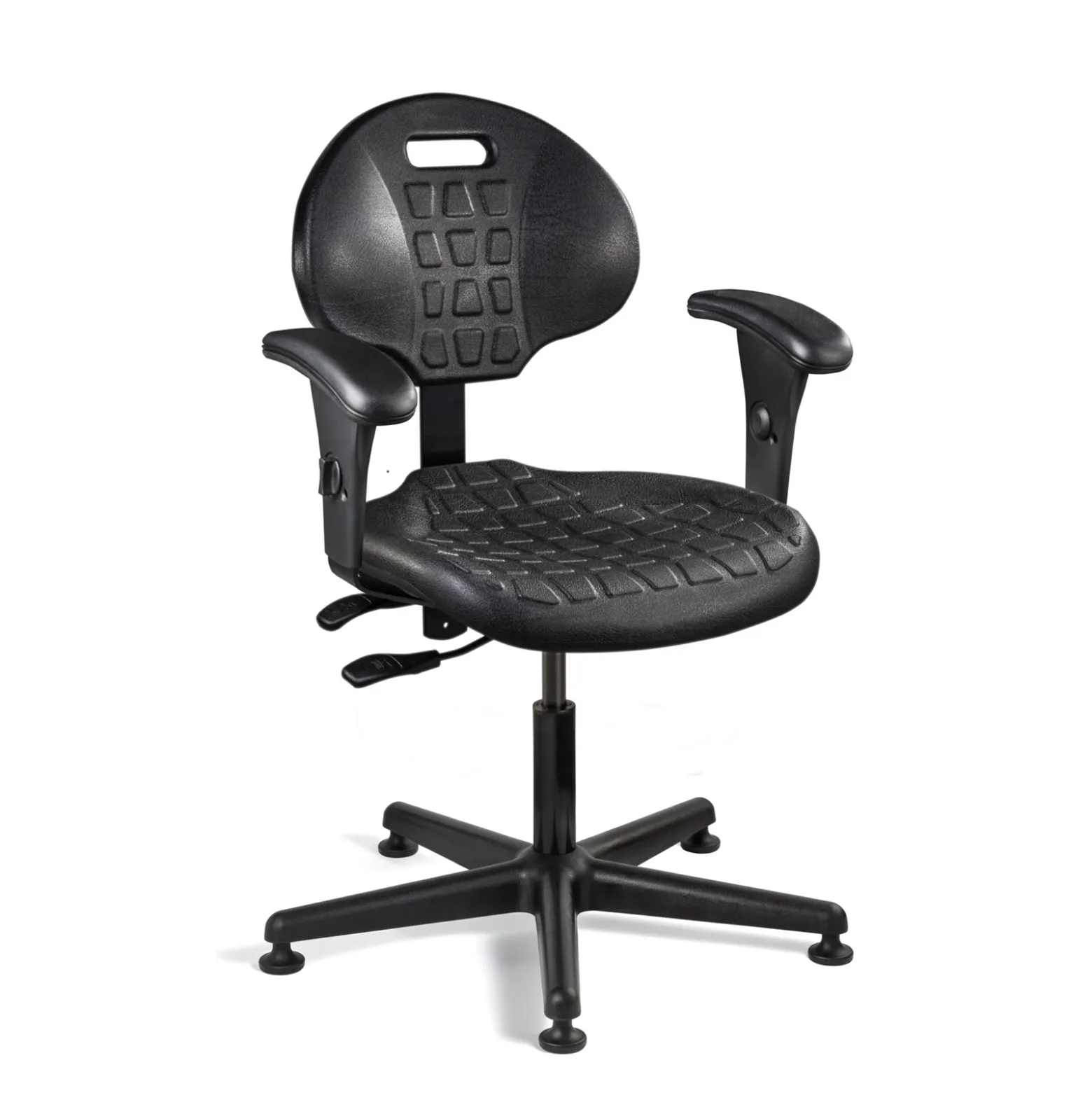 Polyurethane Chair with Arms -15"-20"H