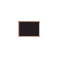 Porcelain Chalkboard with Oak Frame 24"x18"