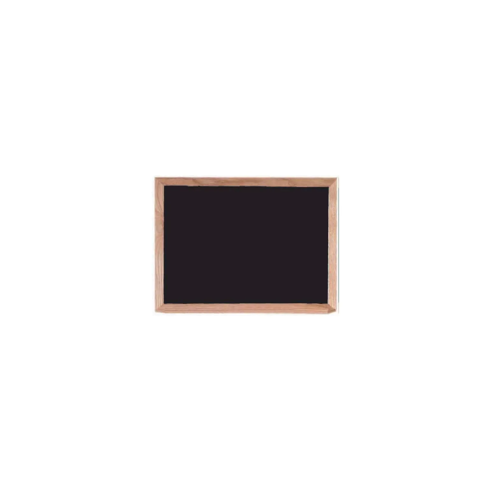 Porcelain Chalkboard with Oak Frame 24"x18"