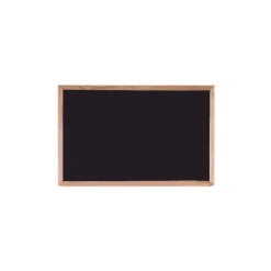 Porcelain Chalkboard with Oak Frame 36
