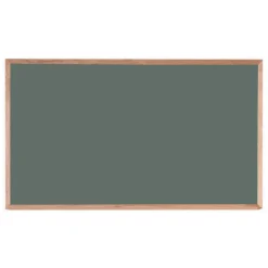 Porcelain Chalkboard with Oak Frame 60