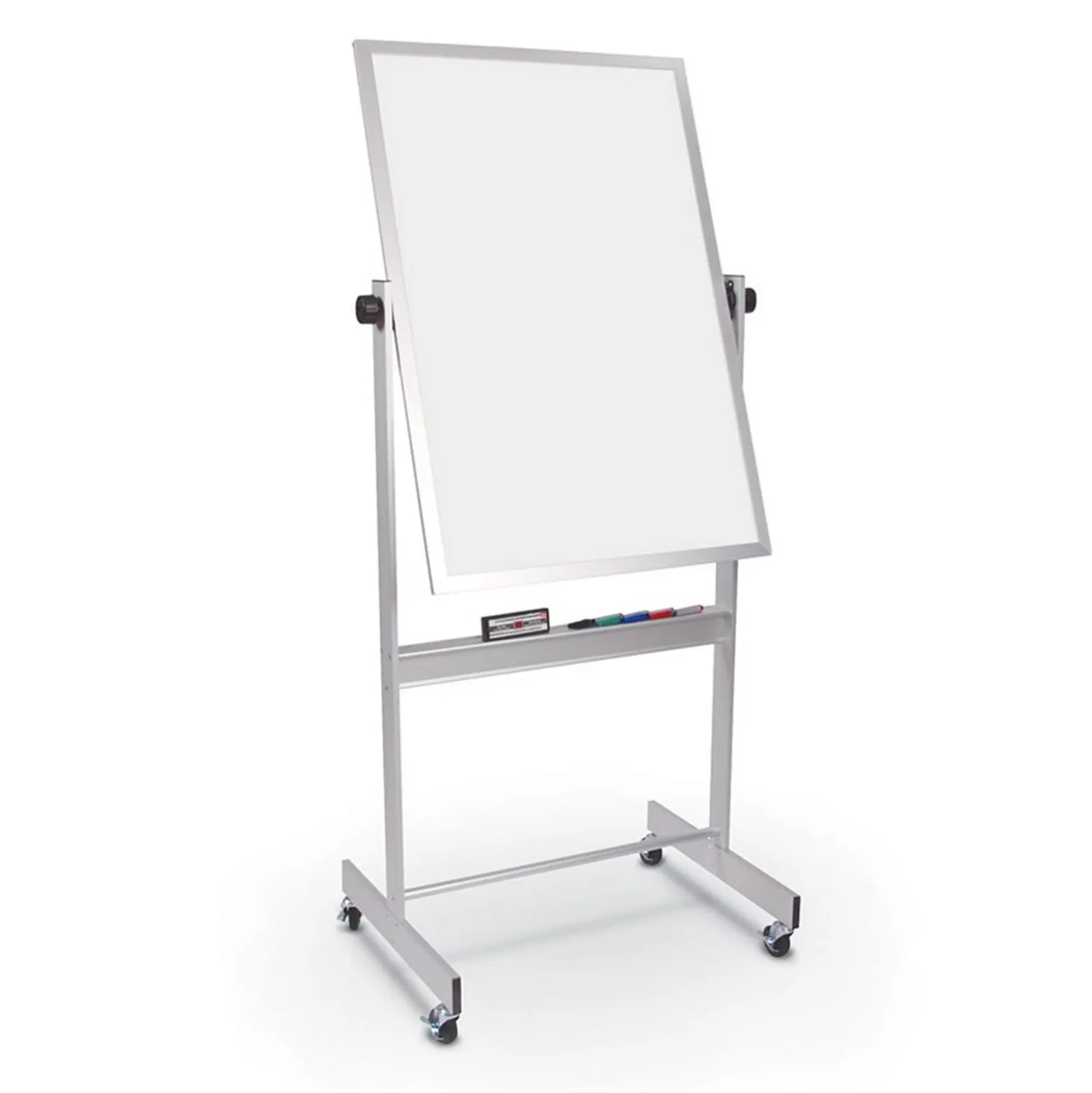 Porcelain Reversible White/White Board 30"x40"