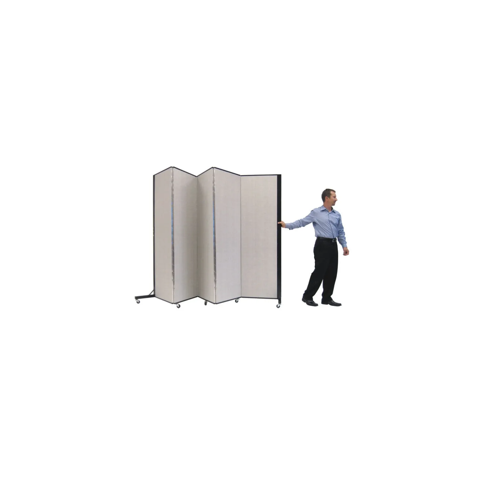 Portable Room Divider - 9'5"W x 6'5"H