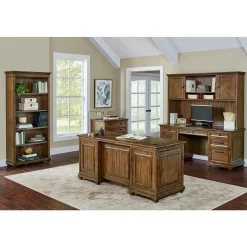 Porter Double Pedestal Executive Desk – 68"W x 28”D