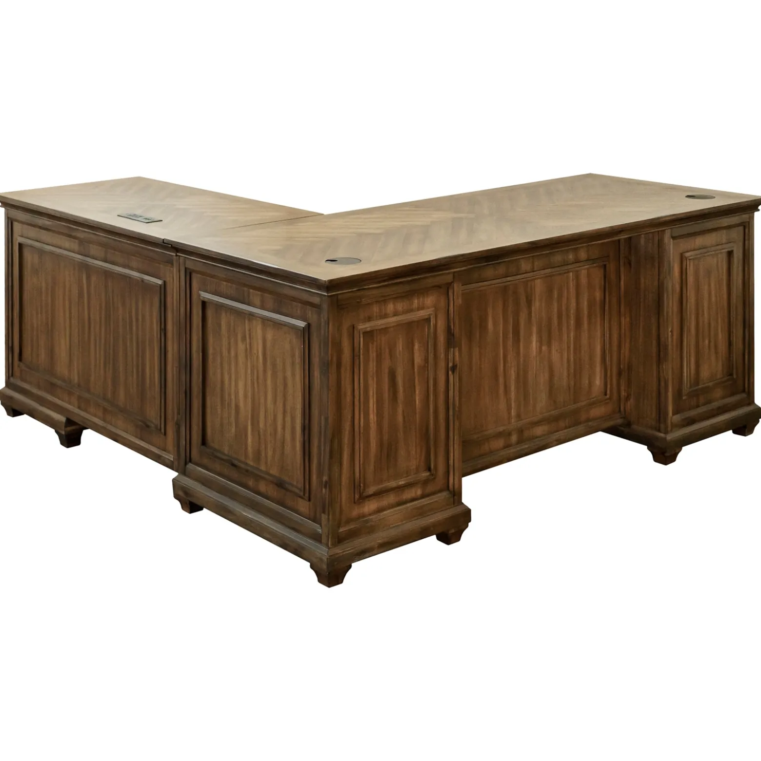 Porter L-Shaped Desk w/ Right Return – 68"W x 70”D