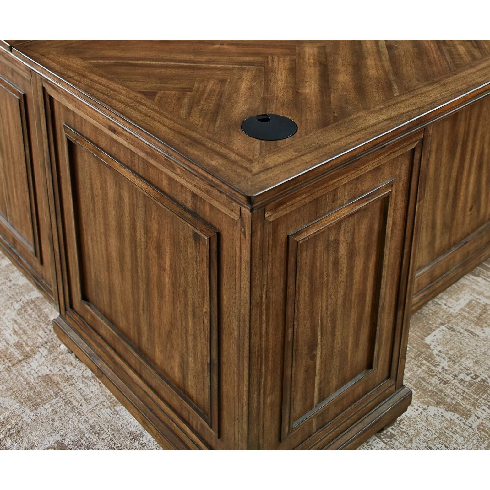 Porter L-Shaped Desk w/ Right Return – 68"W x 70”D