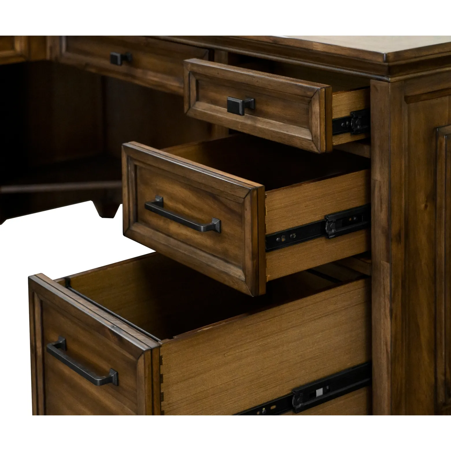 Porter L-Shaped Desk w/ Right Return – 68"W x 70”D