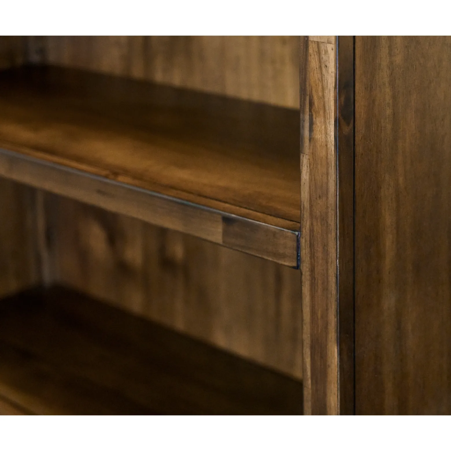 Porter 4-Shelf Open Bookcase – 35"W x 74”H