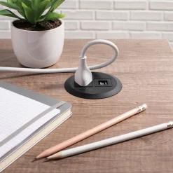 Power Source Module Grommet with USB, 3" Diameter