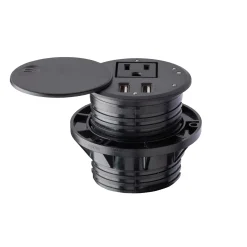 Power Source Module Grommet with USB, 2.5" Diameter