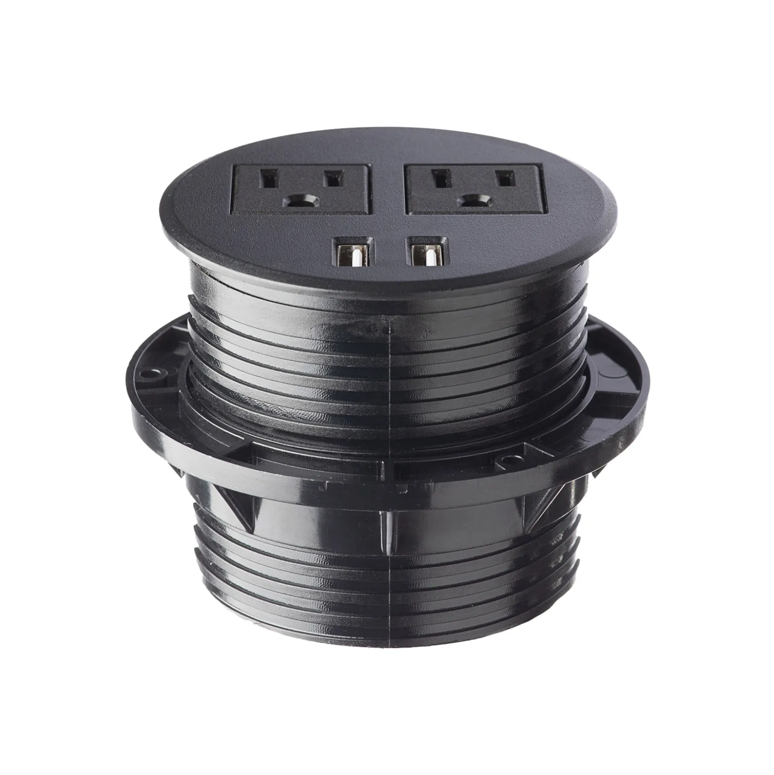 Power Source Module Grommet with USB, 3.25" Diameter